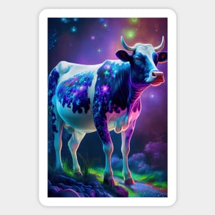 Farm Cow Art Magnet